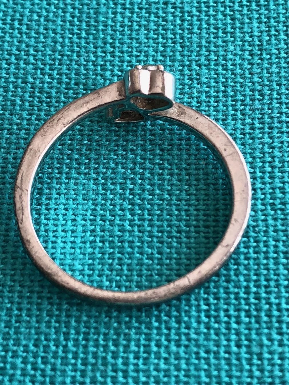 Anelli: Seltene Silber Ring mit Edelstein, 925er – Usato da Steinhausen venduto da Super05 4