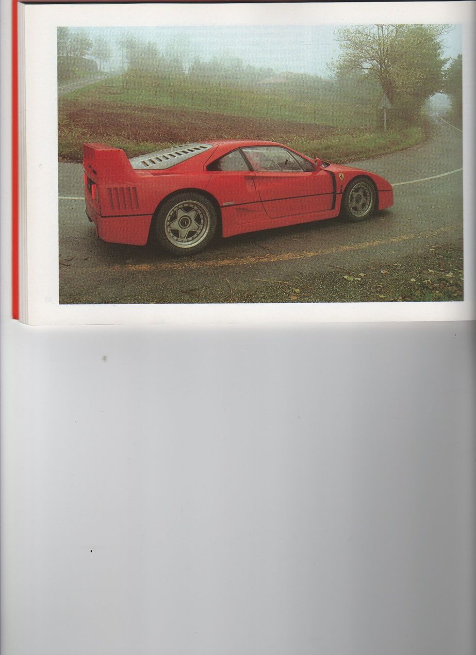 Ferrari Dokumente: Prospekt Ferrari F40 – Gebraucht aus Corminboeuf von corbay 1