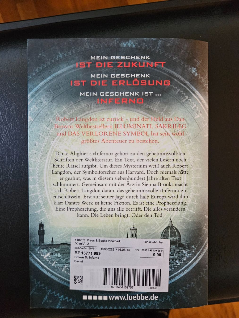 Libri: Dan Brown - Inferno – Nuovo (secondo la descrizione) da Rheineck venduto da Freibach9424 1