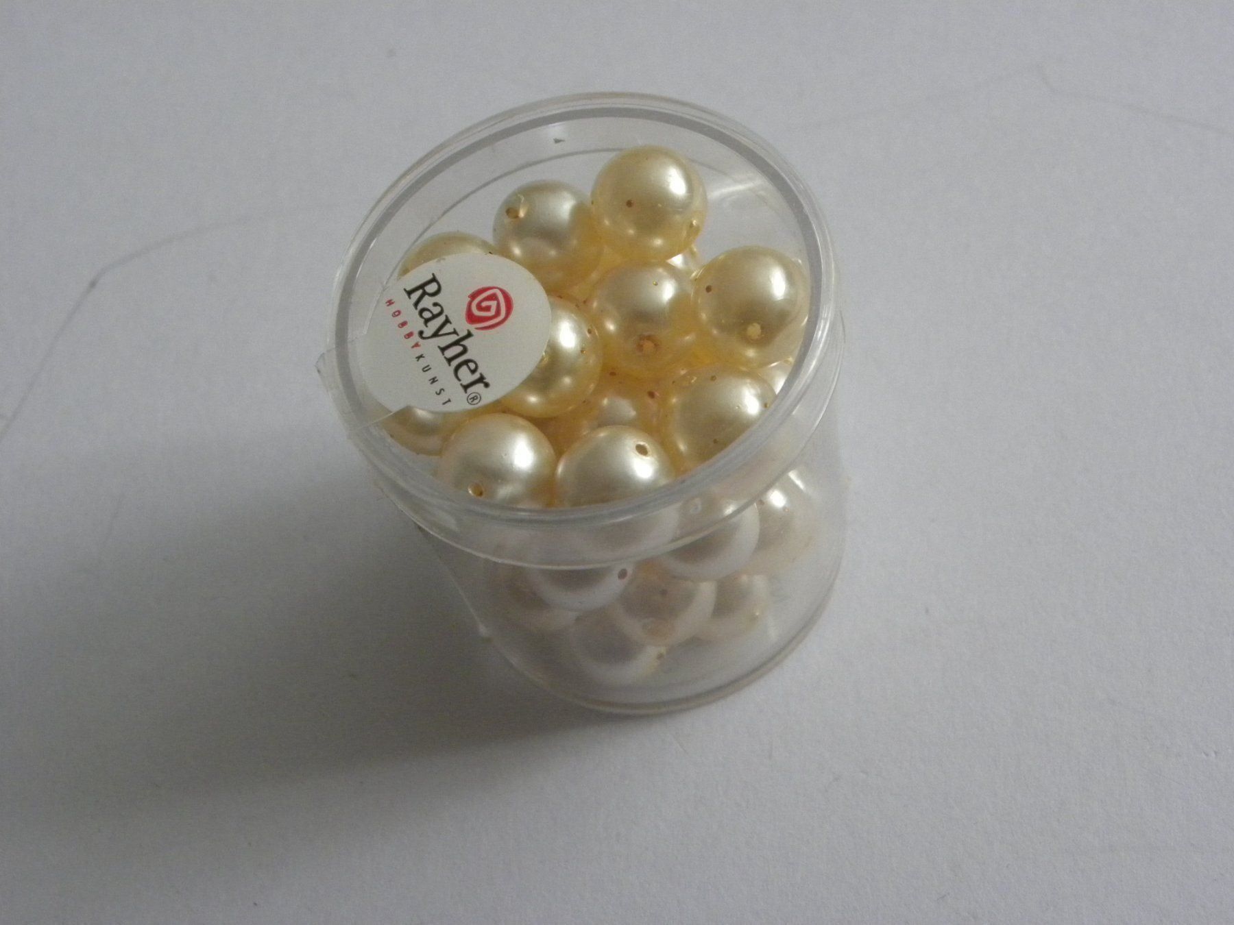Perle (finte): Glaswachsperlen 10mm NEU OVP – Usato da Walterswil SO venduto da Jerry_maus
