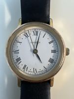 M Watch Damenuhr, Vintage Look, Lederarmband, Top Zustand!