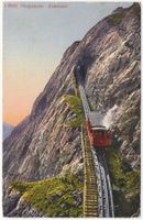 Pilatusbahn auf Ansichtskarte von 1921