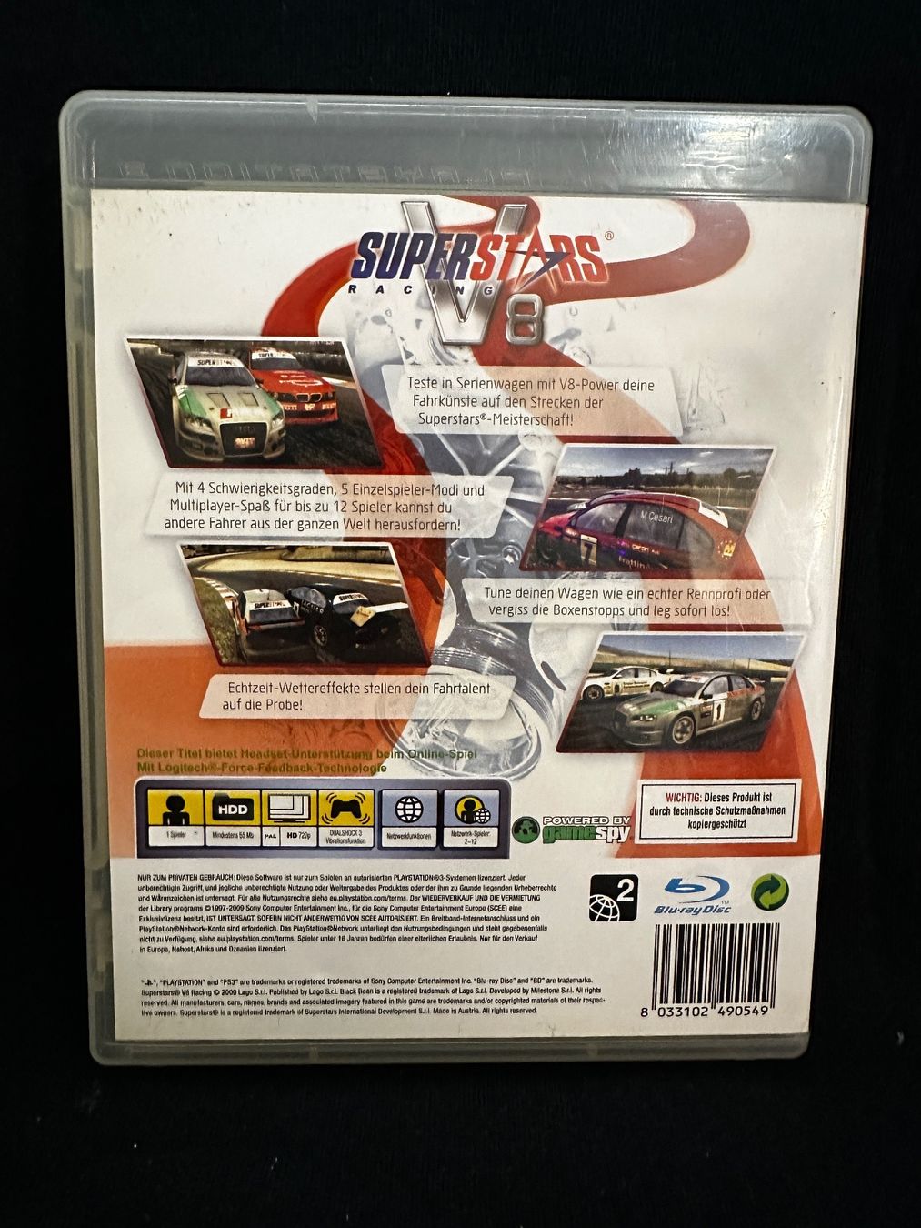 Sega Giochi: Super Stars Racing V8 I PS3 I – Usato da Küssnacht am Rigi venduto da Bionicmax 2