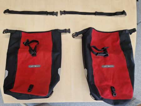 Ortlieb Front-Roller Radtaschen, 1 Paar, wasserdicht