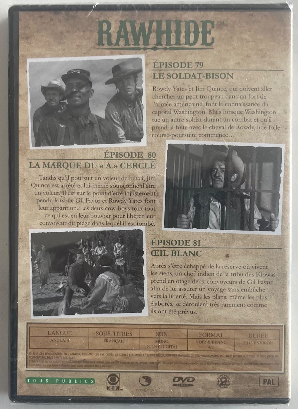 Tutti i DVDs: CLINT EASTWOOD - RAWHIDE N°27 – Usato da Poliez-Pittet venduto da Newtown-Records 3