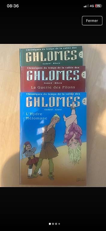 Fumetti: BD ghlomes tome 1 à 3 – Usato da La Neuveville venduto da nad_8kqm