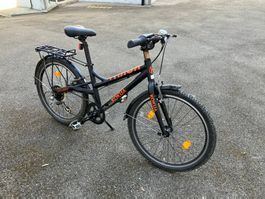 Kokua LIKEtoBIKE 24 Zoll Kindervelo 8-Gang schwarz-orange