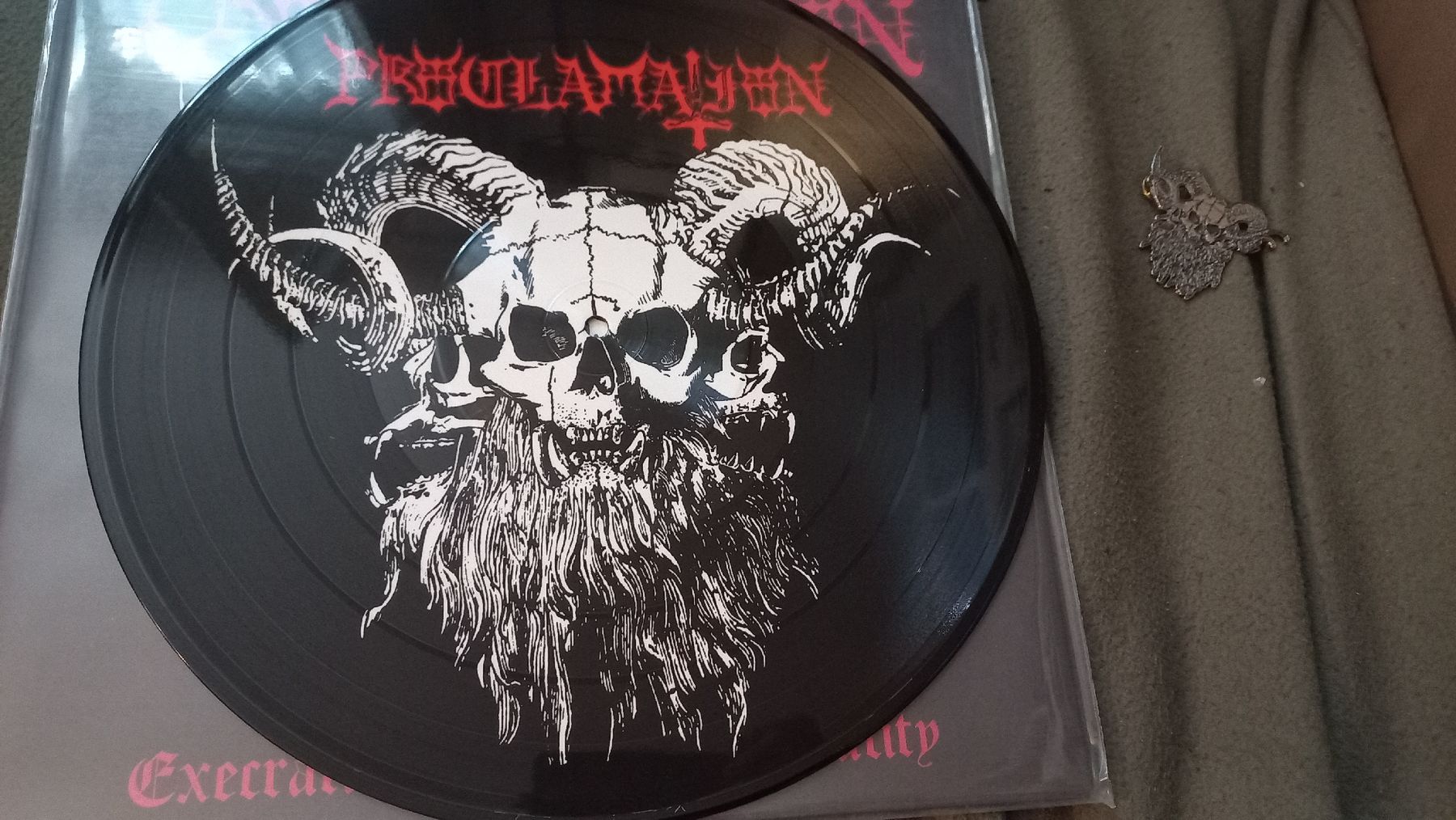 Dischi in vinile: Proclamation- Execration..PIC-LP VINYL DEATH/Black Metal – Usato da Olten venduto da Donatello1984 5