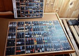 Puzzle 1000 pièces  piatnik complet vin 