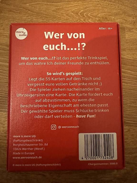 Giochi: Wer von euch...? – Usato da Erlinsbach venduto da Harald45 1