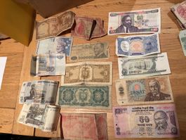 Billet de banque divers pays