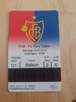 FC Basel - FC Flora Tallinn Match Ticket, 24.07.2012