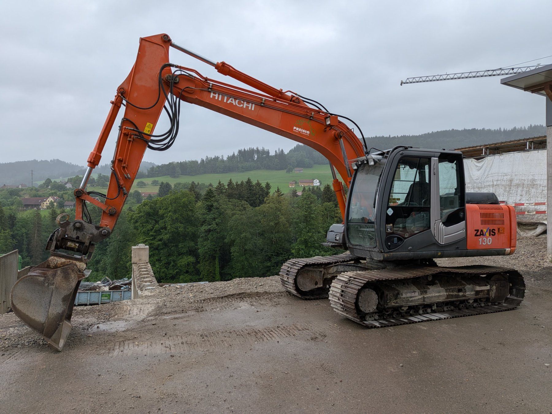 Hitachi Bagger: Hitachi ZX 130-3 – Gebraucht aus schachen von mikep01 1