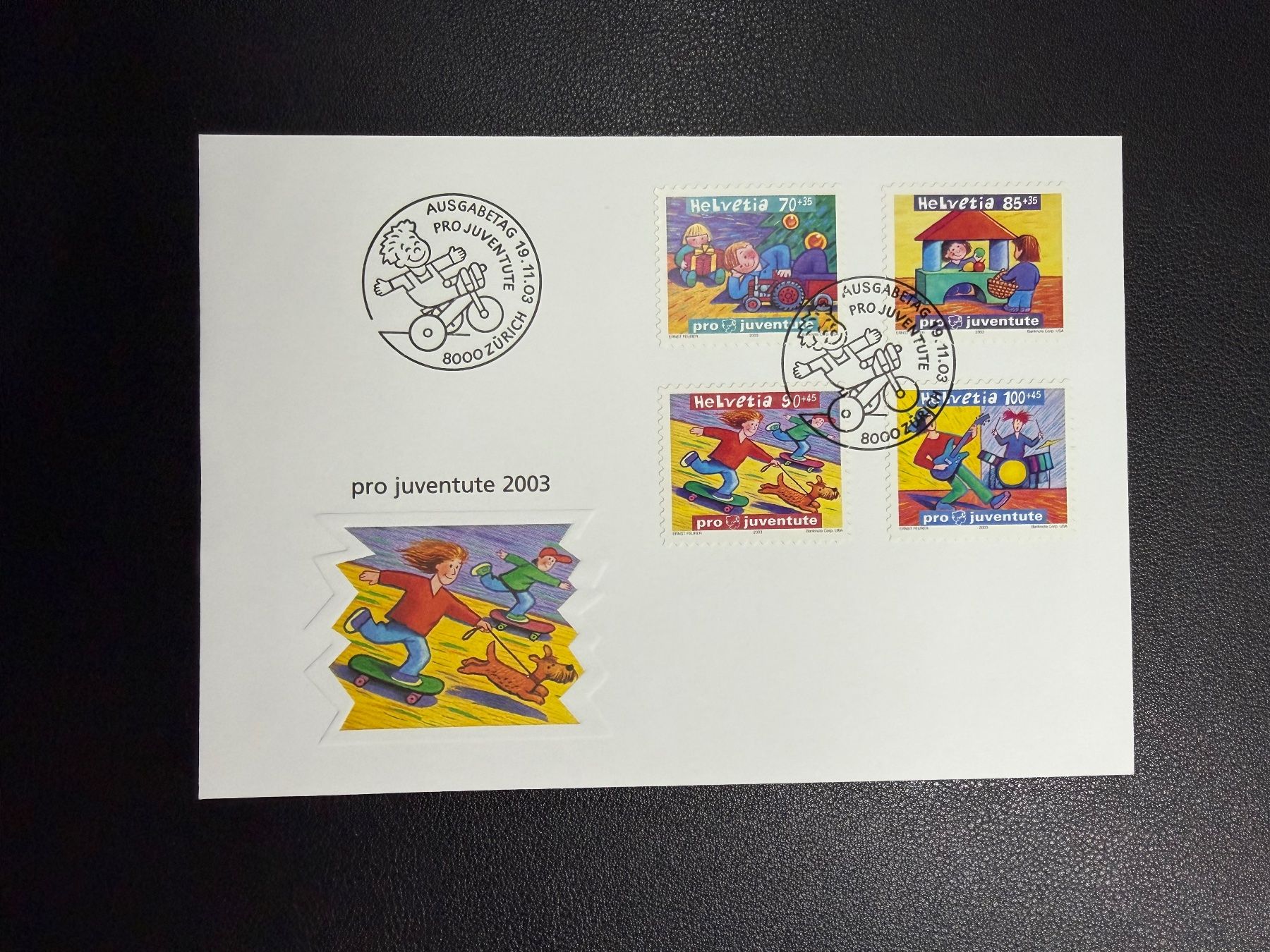Tous les timbres: Pro Juventute FDC 2003 – D'occasion à oberrüti par jeanmei