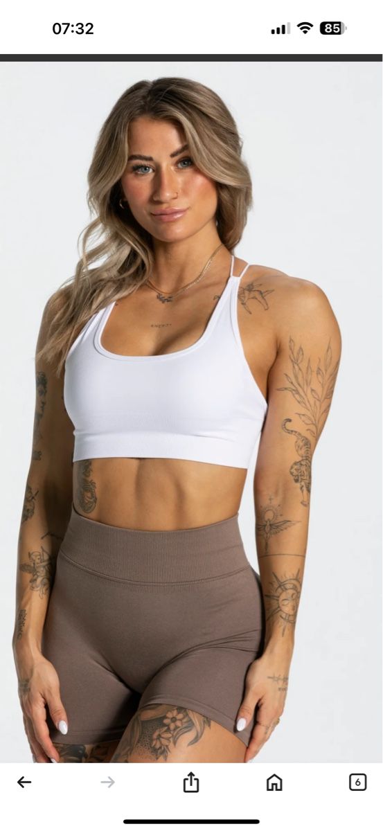 Teveo Top: Everday Backless Top Teveo weiss – Nuovo (secondo la descrizione) da Staufen venduto da GiuliettaD 2