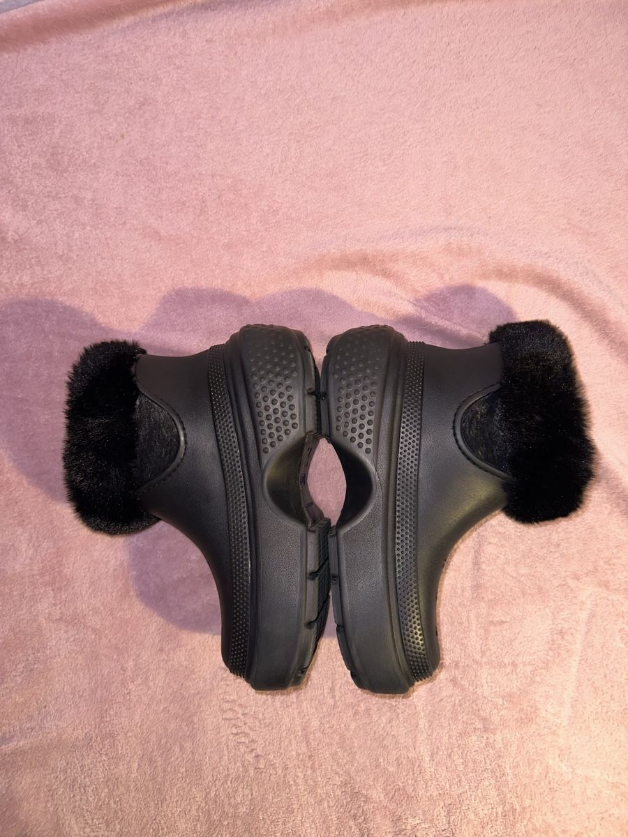 Crocs Scarpe da uomo: Black Crocs Stomp Lined Boot Gr. 41/42 – Nuovo (secondo la descrizione) da Dübendorf venduto da Roslabones 1
