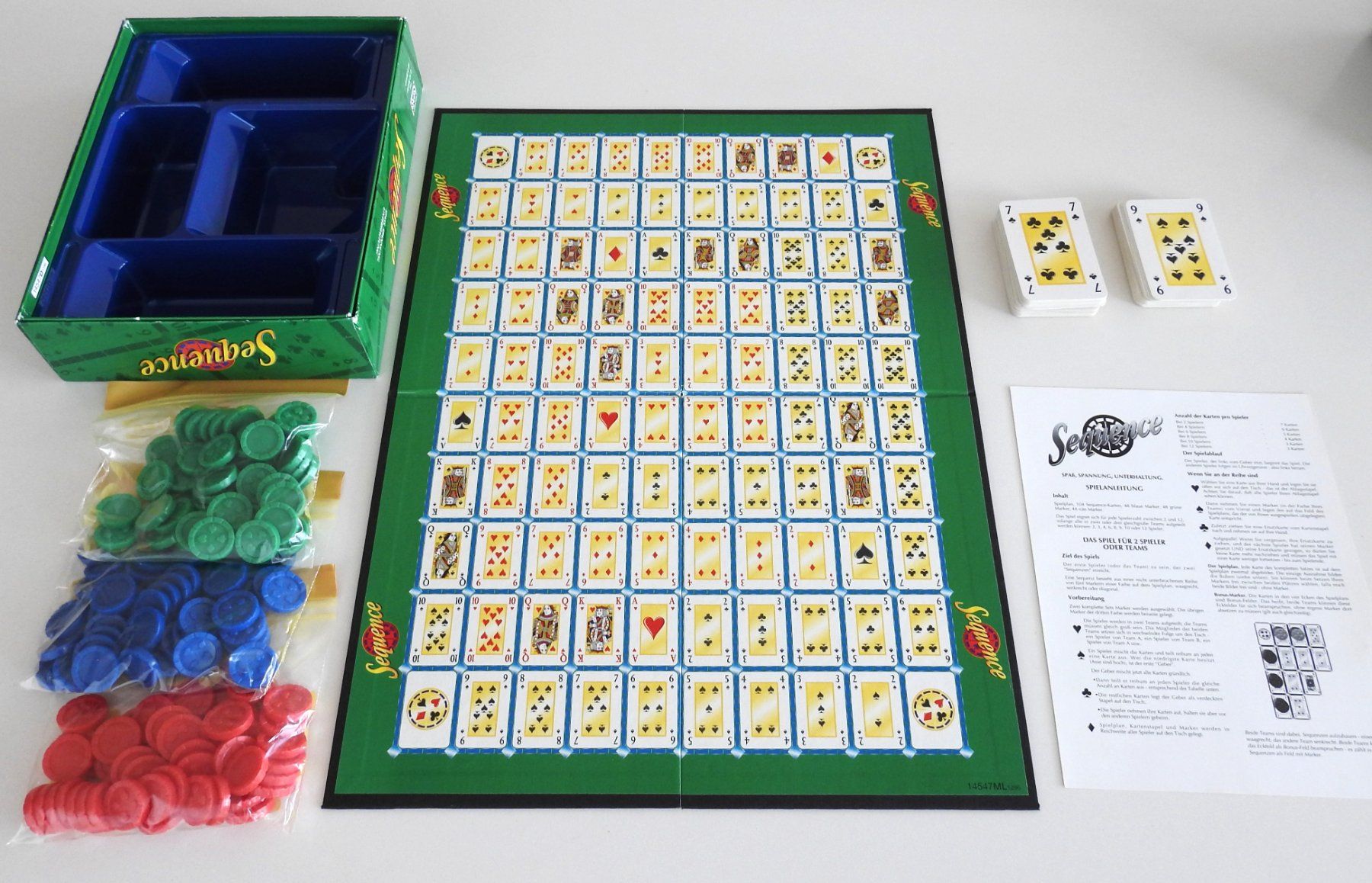 Parker Giochi: Sequence – Karten-Brett-Spiel – Usato da Büttenhardt venduto da LexyMara 4