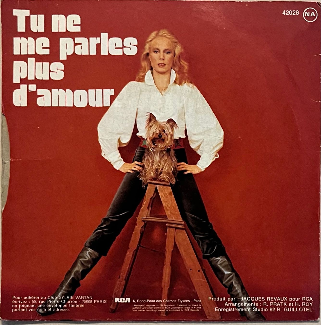 Dischi in vinile: SYLVIE VARTAN - LA DRÔLE DE FIN – Usato da Bussigny venduto da vinyl-pas-cher 1