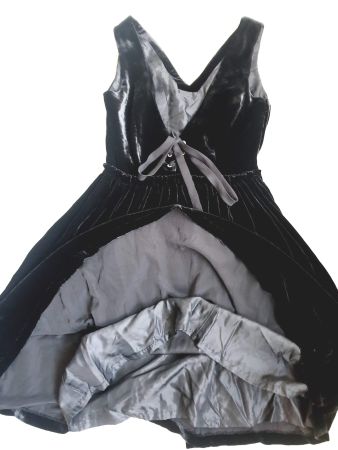 SAMTKLEID KLEID DRESS SAMT S 36 LANDHAUS, top zu Strickjacke