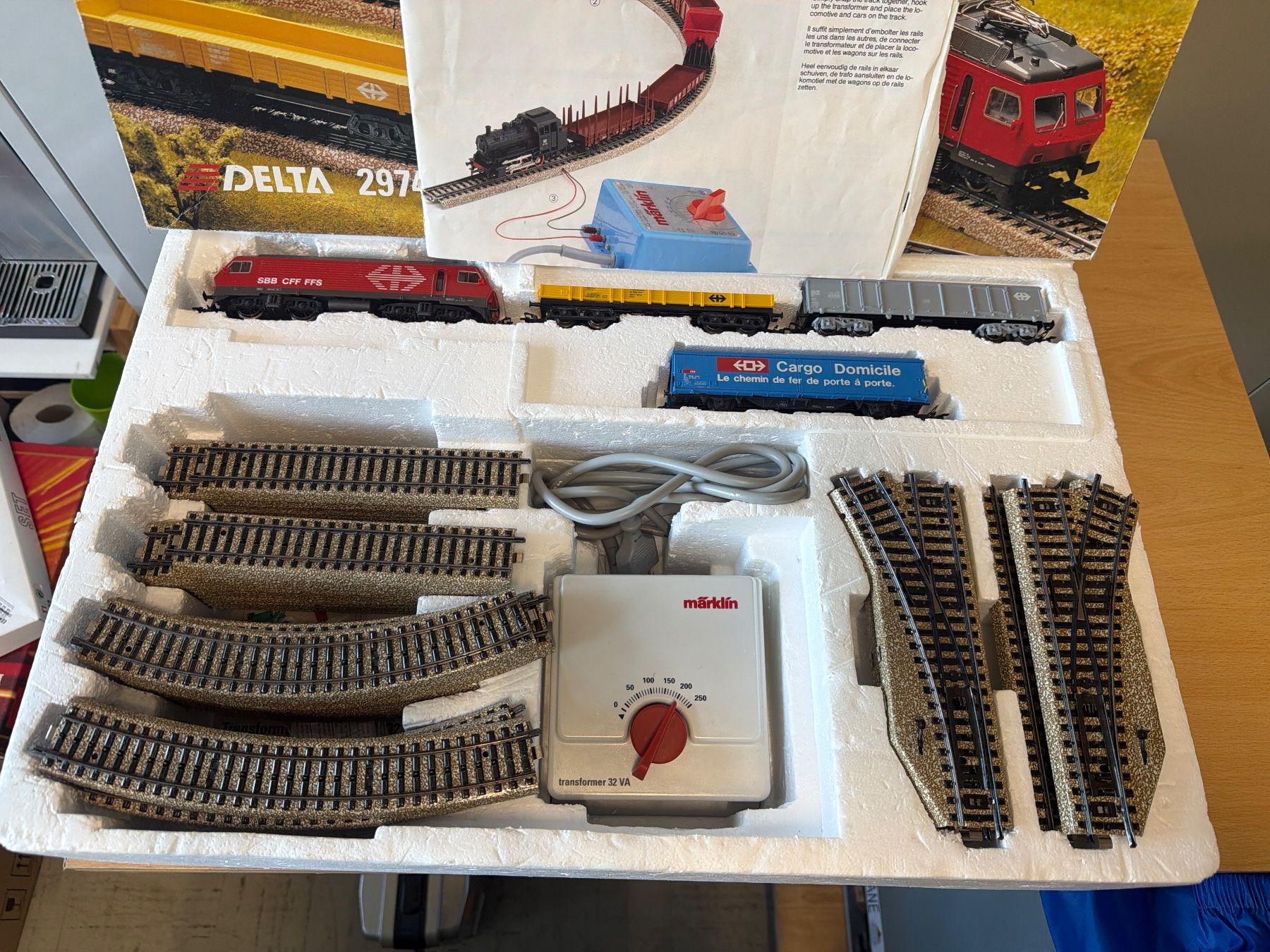Märklin Modellini di ferrovie: Märklin Delta Startset 2974 SBB gebraucht</div> – Nuovo (secondo la descrizione) da St. Gallen venduto da ima_h6l9 1