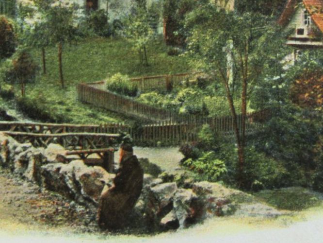Ansichtskarten: SOLOTHURN EINSIEDELEI BELEBT 1906 – Gebraucht aus Ettingen von Hausi4711 1