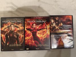 Die Tribute von Panem DVD Set 4 Filme guter Zustand