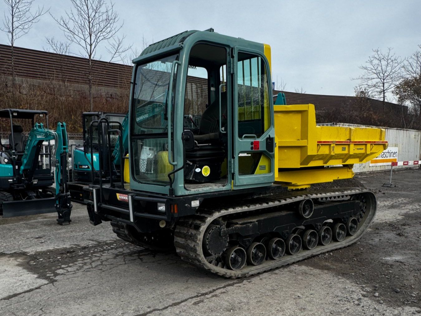 Yanmar Tutte le macchine: Yanmar Raupendumper C50R-3B, Drehmulde,wenig Std. – Usato da Jona venduto da tsbm2