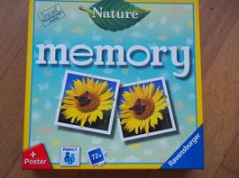Memory-Spiel Ravensburger NATUR für Alter 3+, mit 72Kärtchen