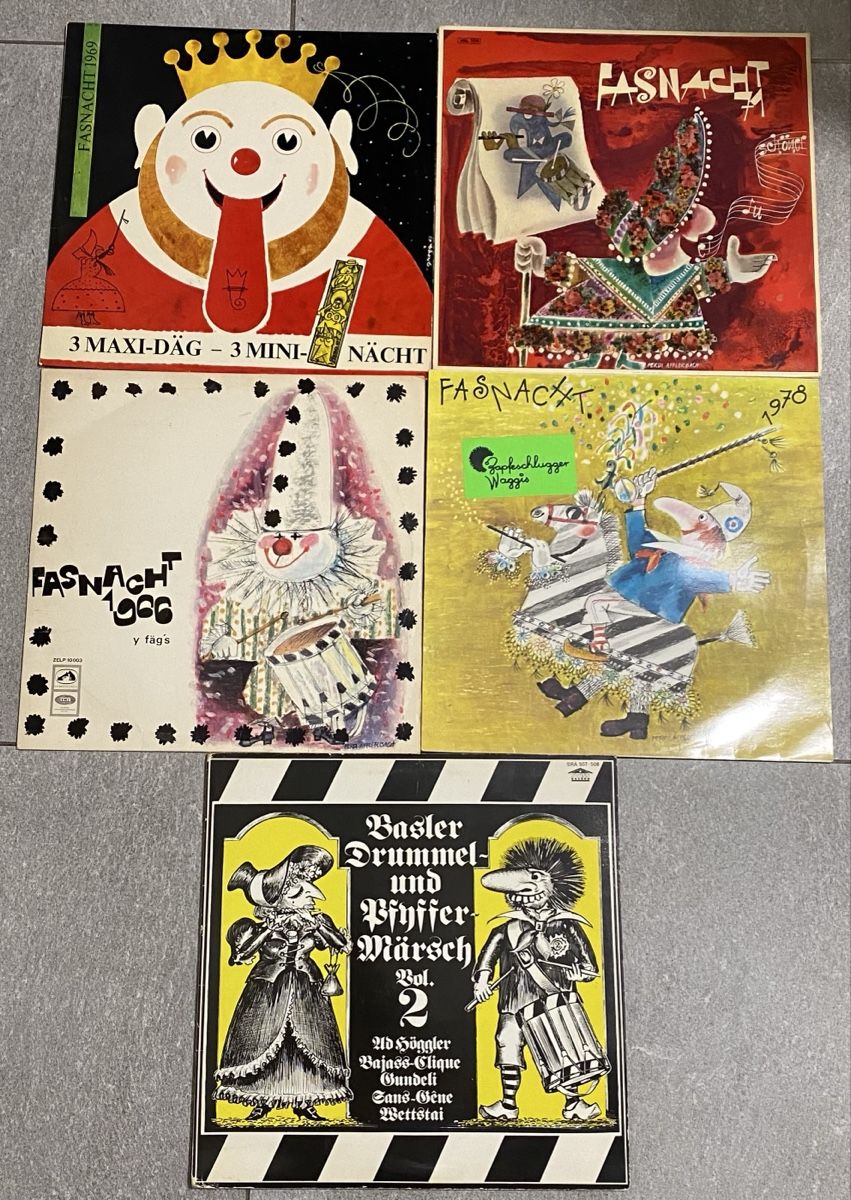 Dischi in vinile: Konvolut Basler Fasnachts Schallplatten – Nuovo (secondo la descrizione) da Allschwil venduto da Deal_Tiger99