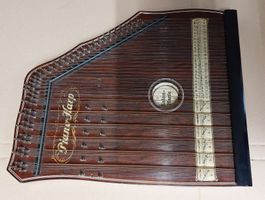 Salonharfe / Piano-Harfe, Zither - ein seltenes Stück!