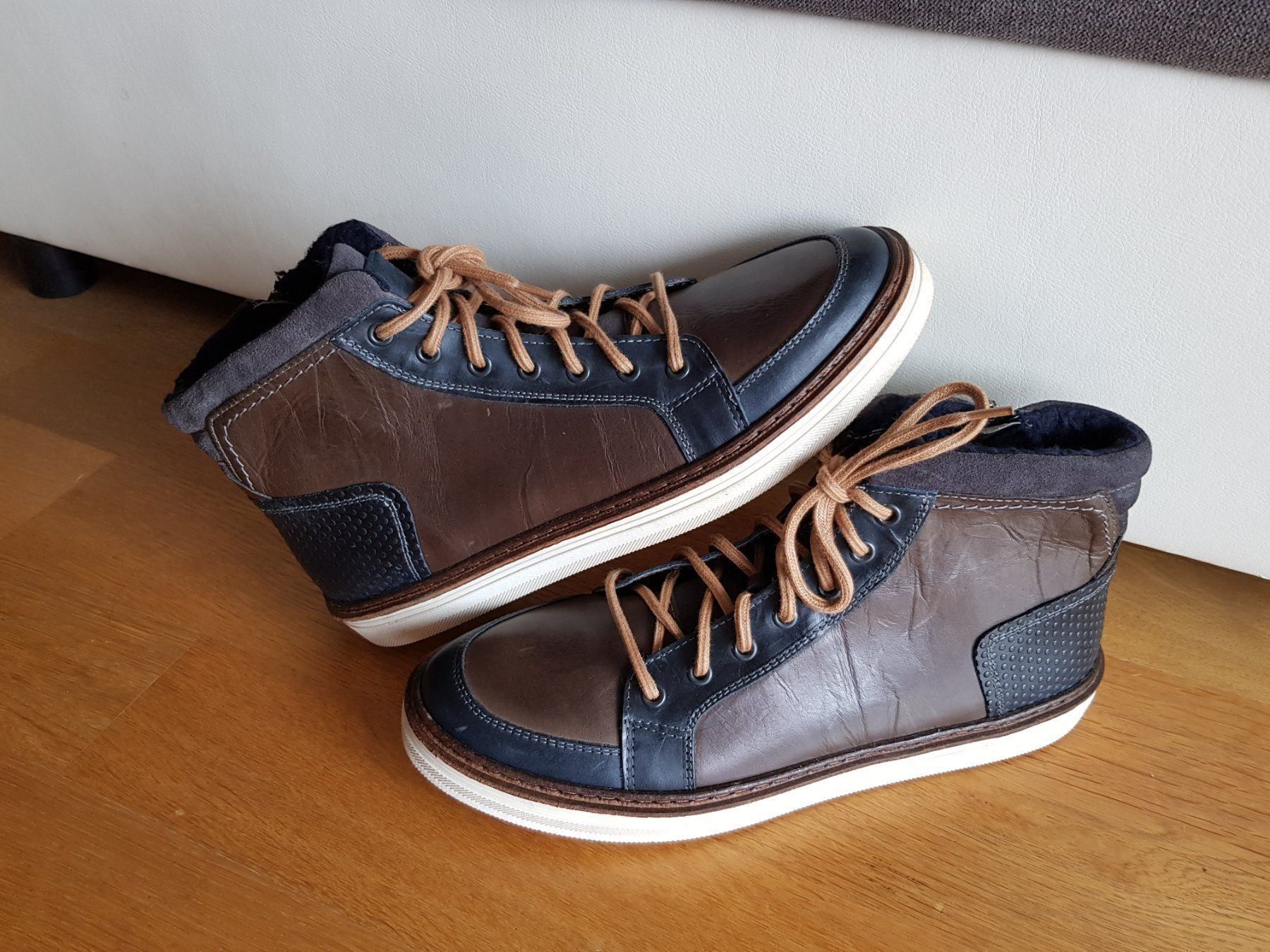 Scarpe da uomo: Marco Milano Lederschuhe Gr.45 – Nuovo e nell'imballaggio originale da Reinach AG venduto da innamac 1