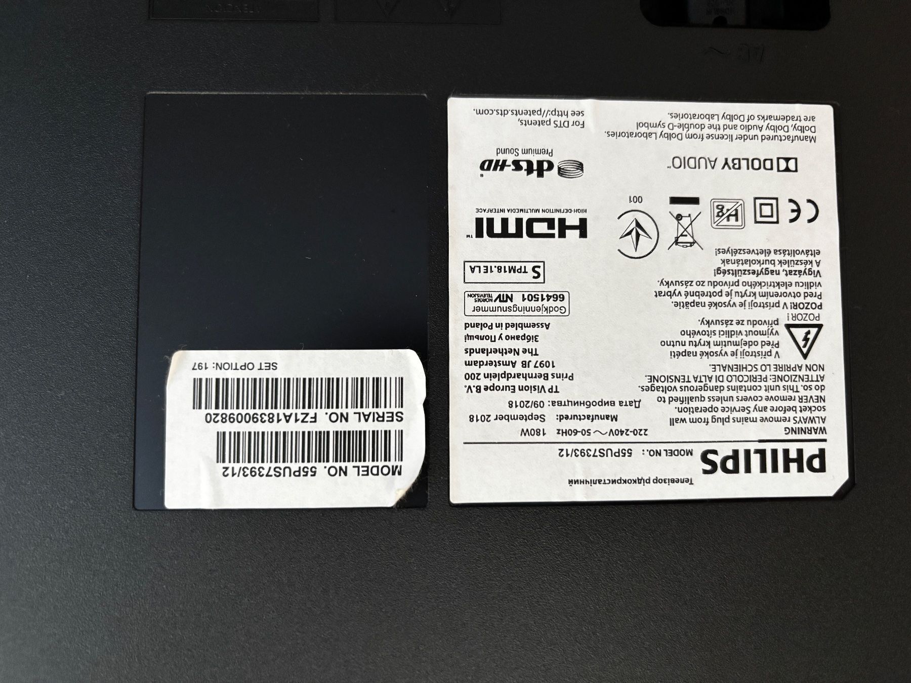 Appareils TV: Philips Ambilight 55 Zoll – D'occasion à Zürich par rgoldi 4