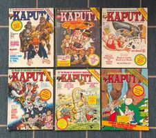 KAPUTT (Lot mit 6 Heften): Nr. 41/42/45/48/58/60 (1978-79)