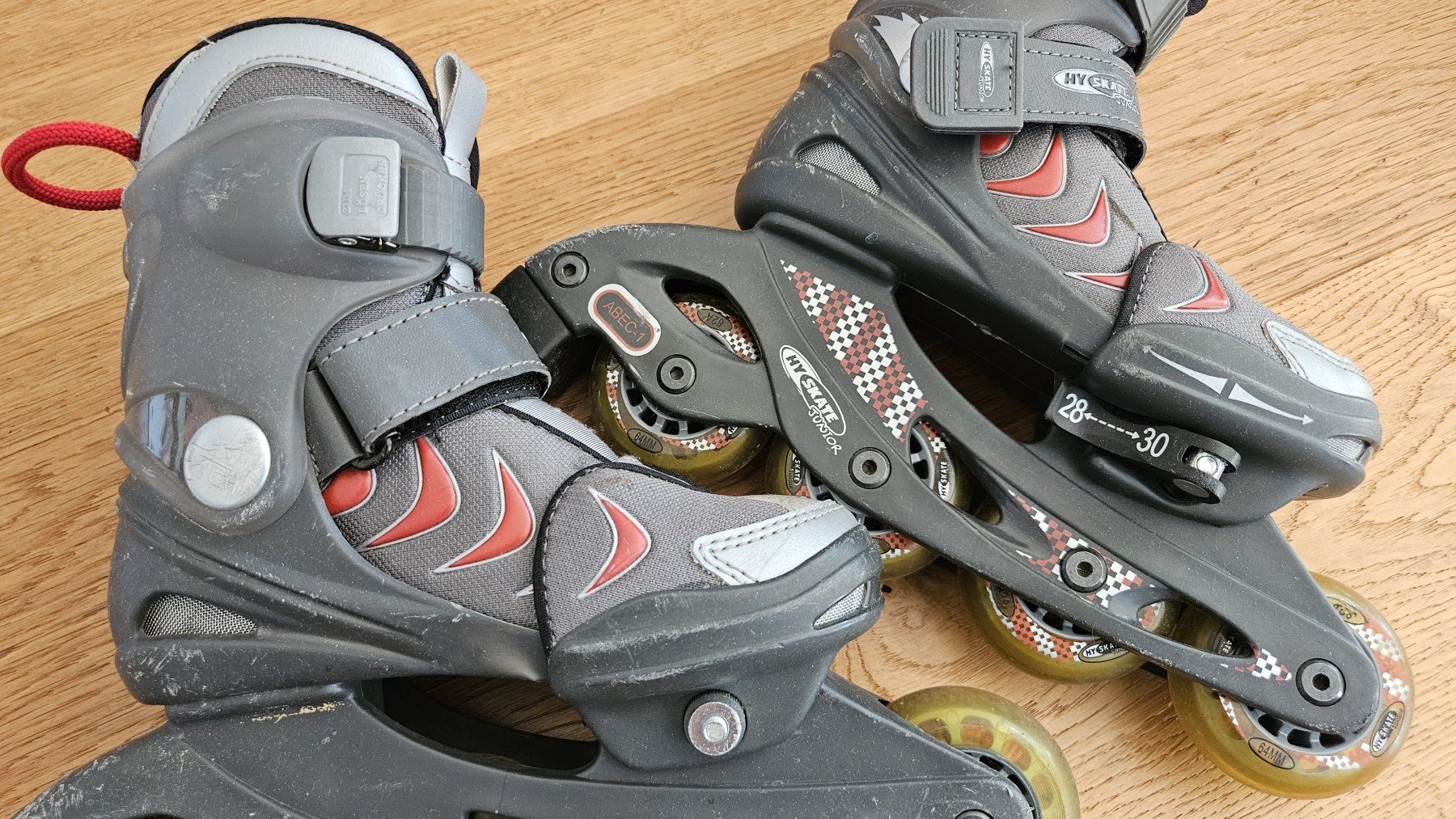 Pattini in linea & Pattini a rotelle: Inline-Skates HySkate Junior XTend 2 – Usato da Schaffhausen venduto da asyouwestley 1
