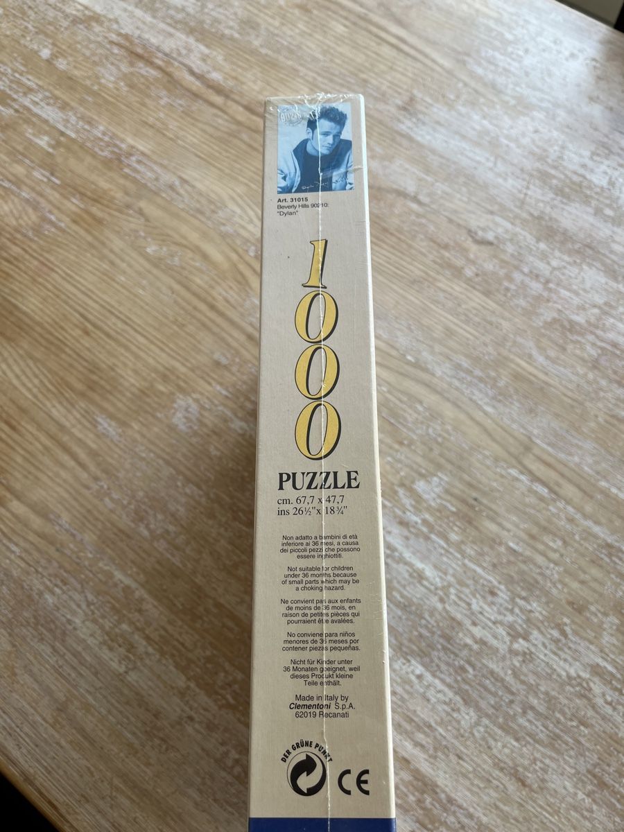 Clementoni Puzzle: Clementoni Puzzle Dylan 1000 Teile – Nuovo e nell'imballaggio originale da Eschenbach SG venduto da Joey-Li 1