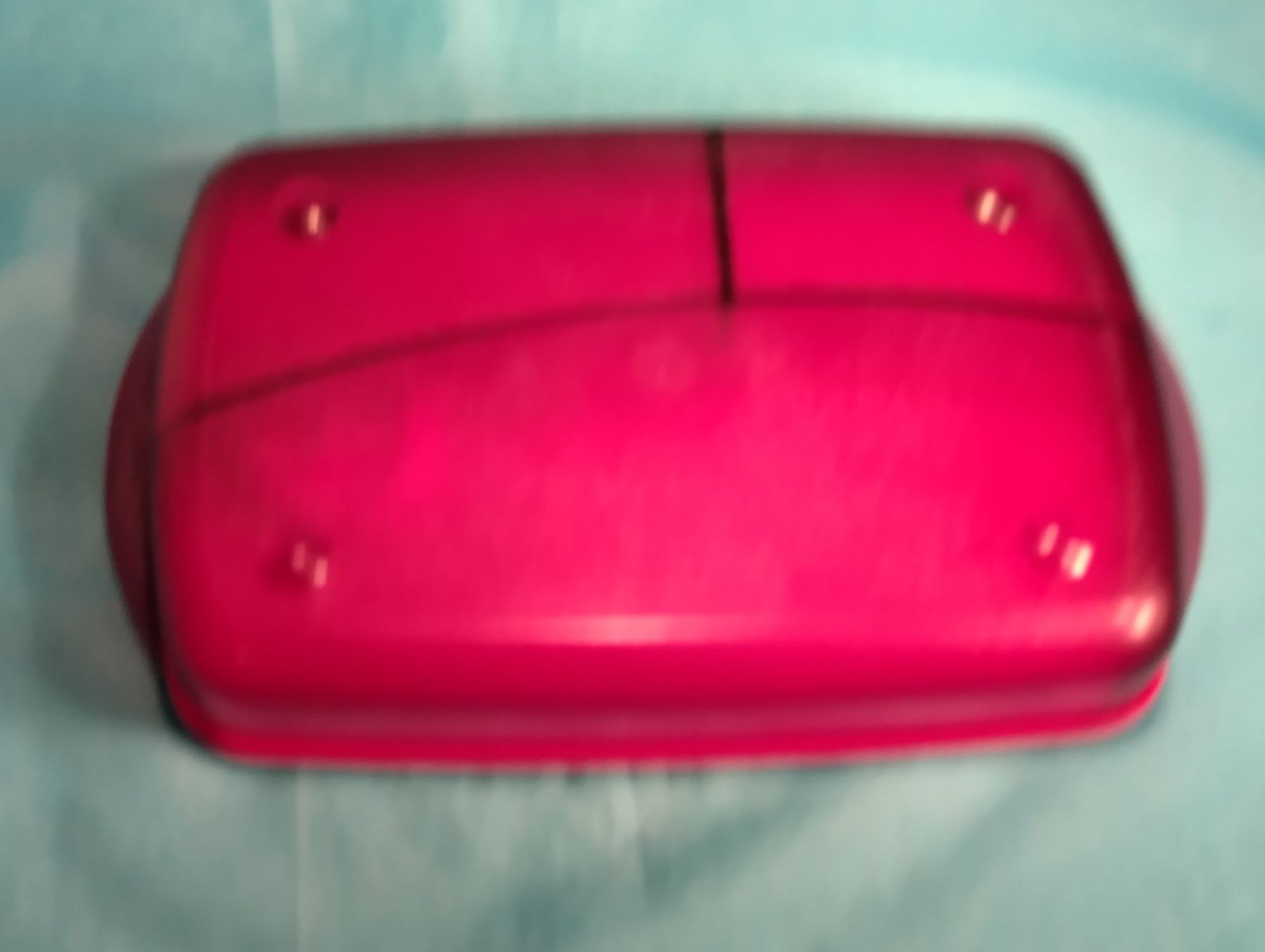 Tupperware Contenitori & Simili: Tupperware Mikrowellen Behälter, rot, 3 Abteile – Usato da Bellach venduto da JingleCherry 2