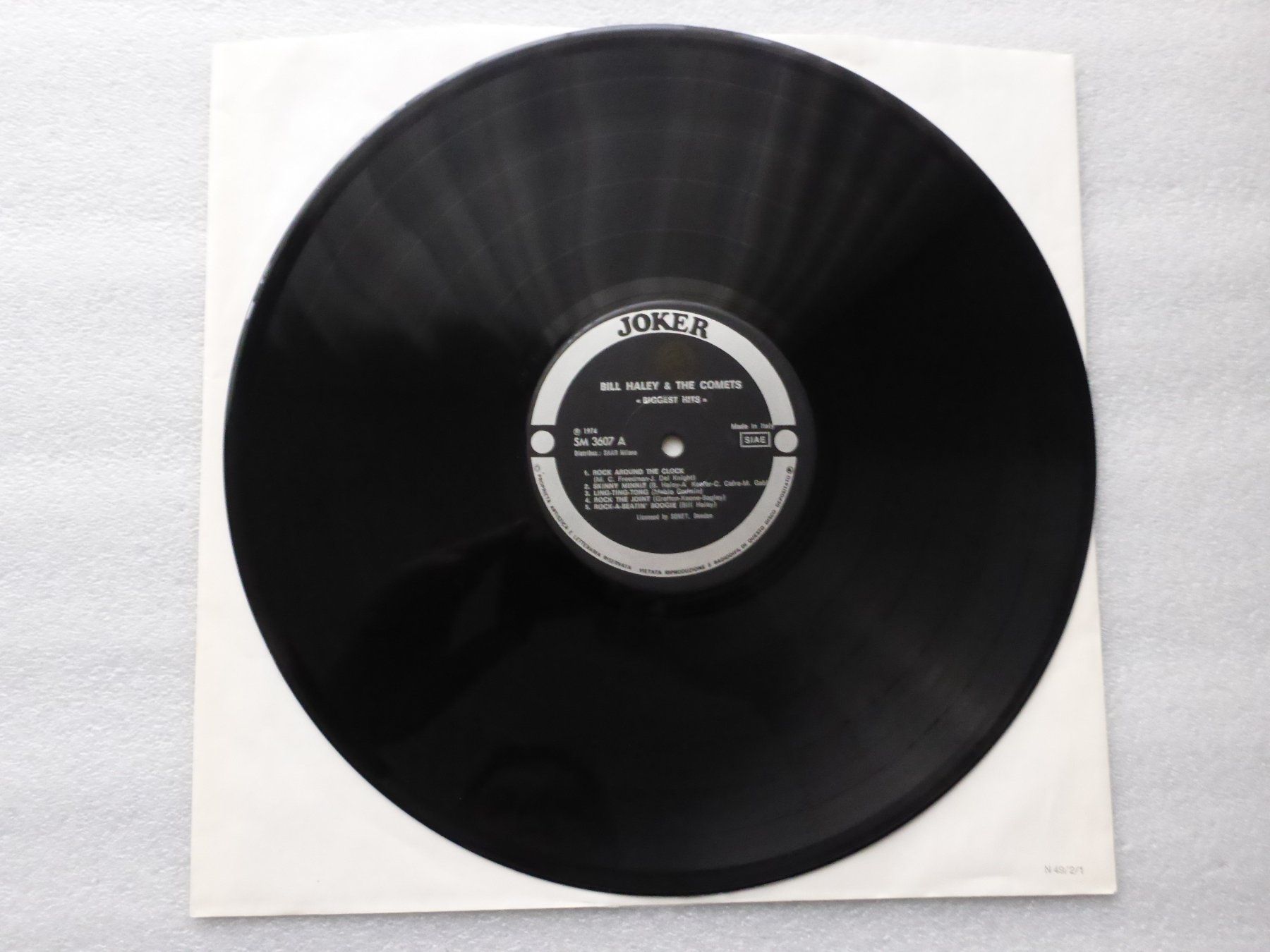 Schallplatten: VINYL  LP  BILL HALEY & THE COMETS – Gebraucht aus Küssnacht am Rigi von Sunnestrahl 1