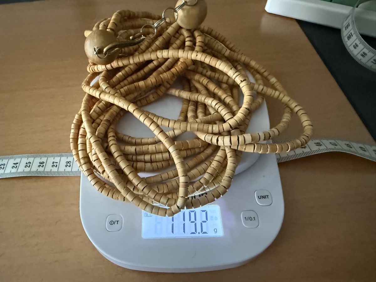 Catenine: Vintage ethnische Halskette – Usato da Lamone venduto da LaCantinaMagica 6