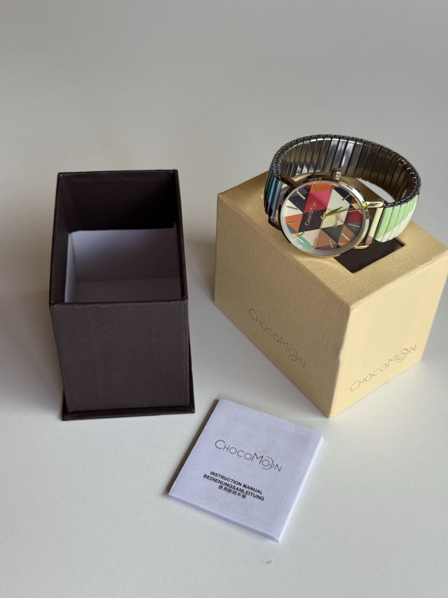 Uhren: ChocoMoon Quarzuhr mit buntem Armband – Neu (gemäss Beschreibung) aus Zürich von ath_grq2 1