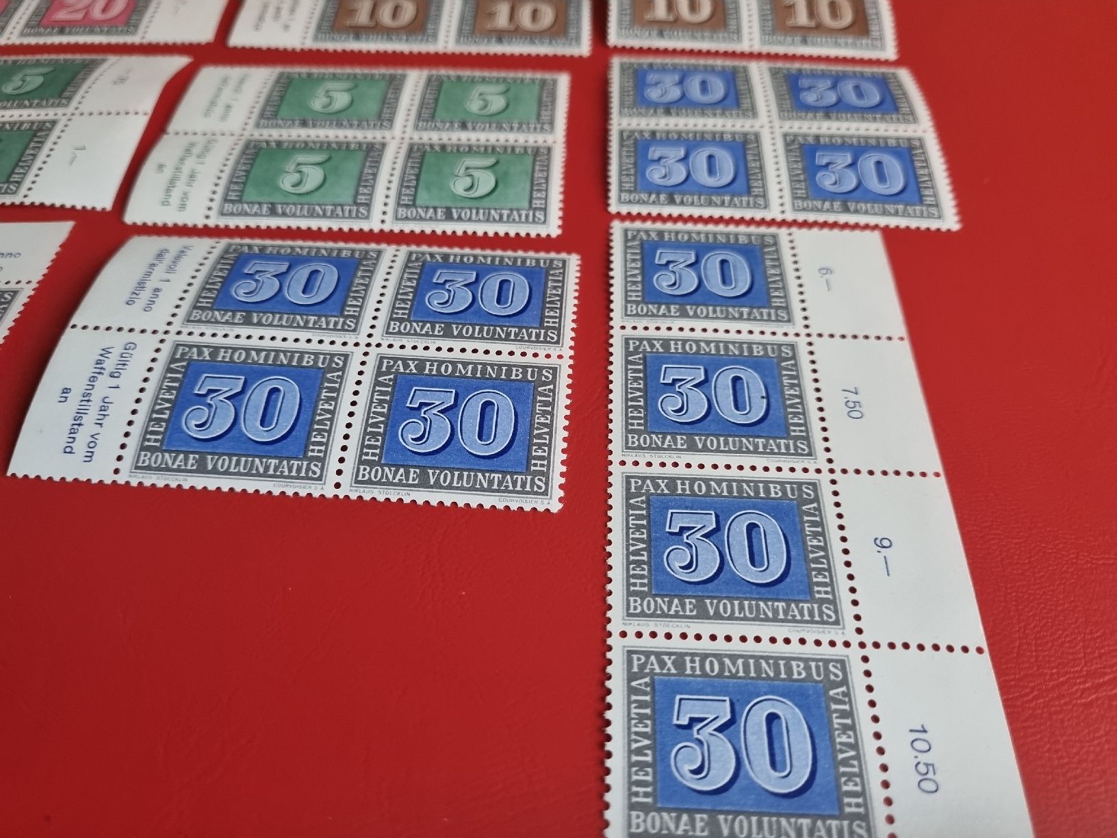 Tutti i francobolli: PAX SAMMLUNG - POSTFRISCH  - JAHR 1945 – Nuovo (secondo la descrizione) da Heimenschwand venduto da rog_p7h9 5