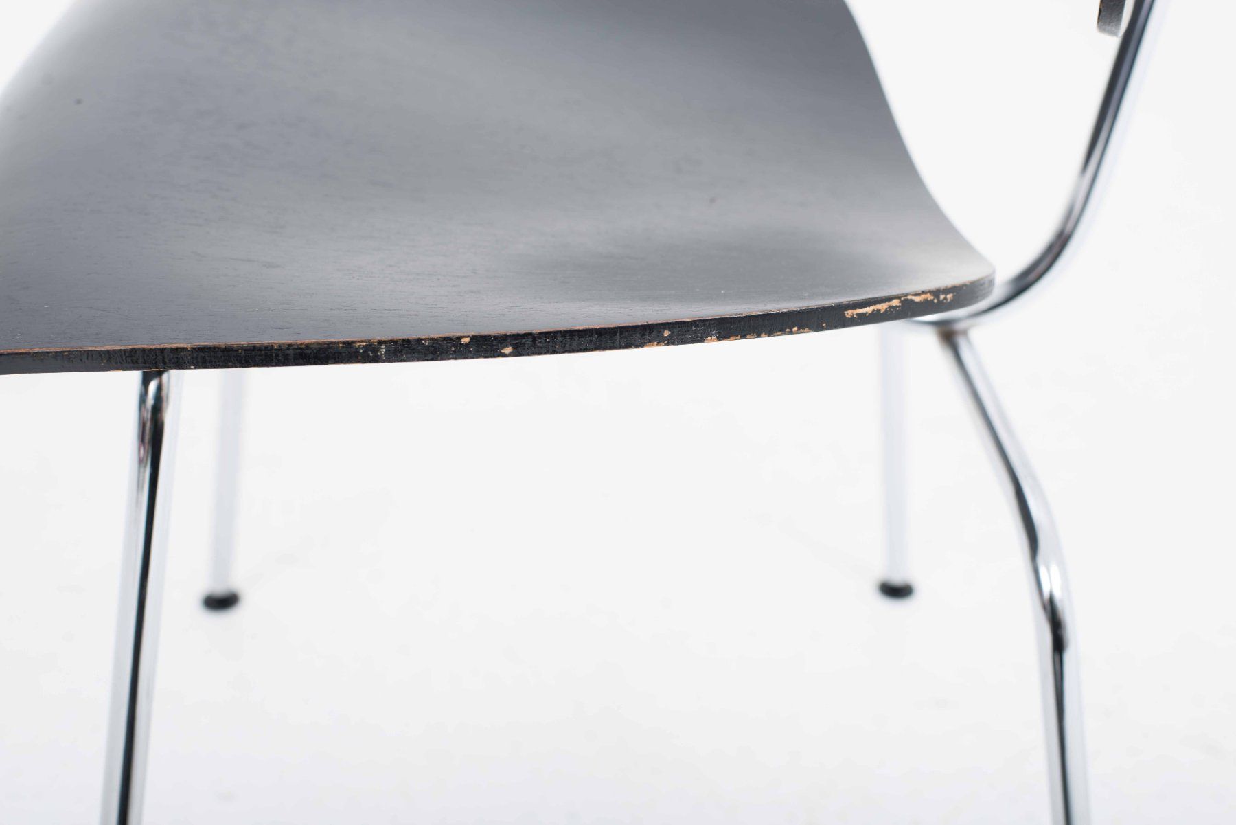 Herman Miller Sedie: Herman Miller / Vitra DCM Stuhl von Eames in Schwarz – Usato da Zürich venduto da STUZH38 7