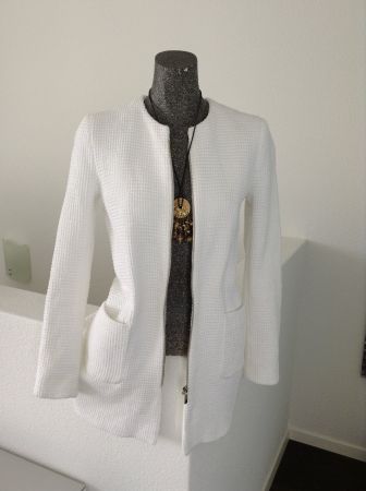 Chicer Blazer, Sommermantel weiss  Gr. 36/S