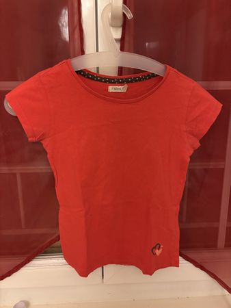 T-shirt rouge Sfera Fille bon état