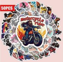 50 AUFKLEBER *MOTORRÄDER* VINYL NEU+OVP