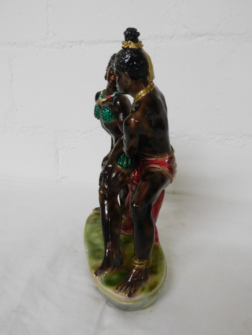 Sculture & Statue: Afrikanische Keramikfigur, handbemalt – Usato da sursee venduto da trilli-tralli 2
