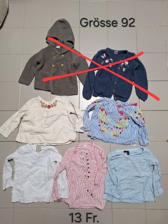 Kleiderset 92 (5 Teile ohne Strickjacken)