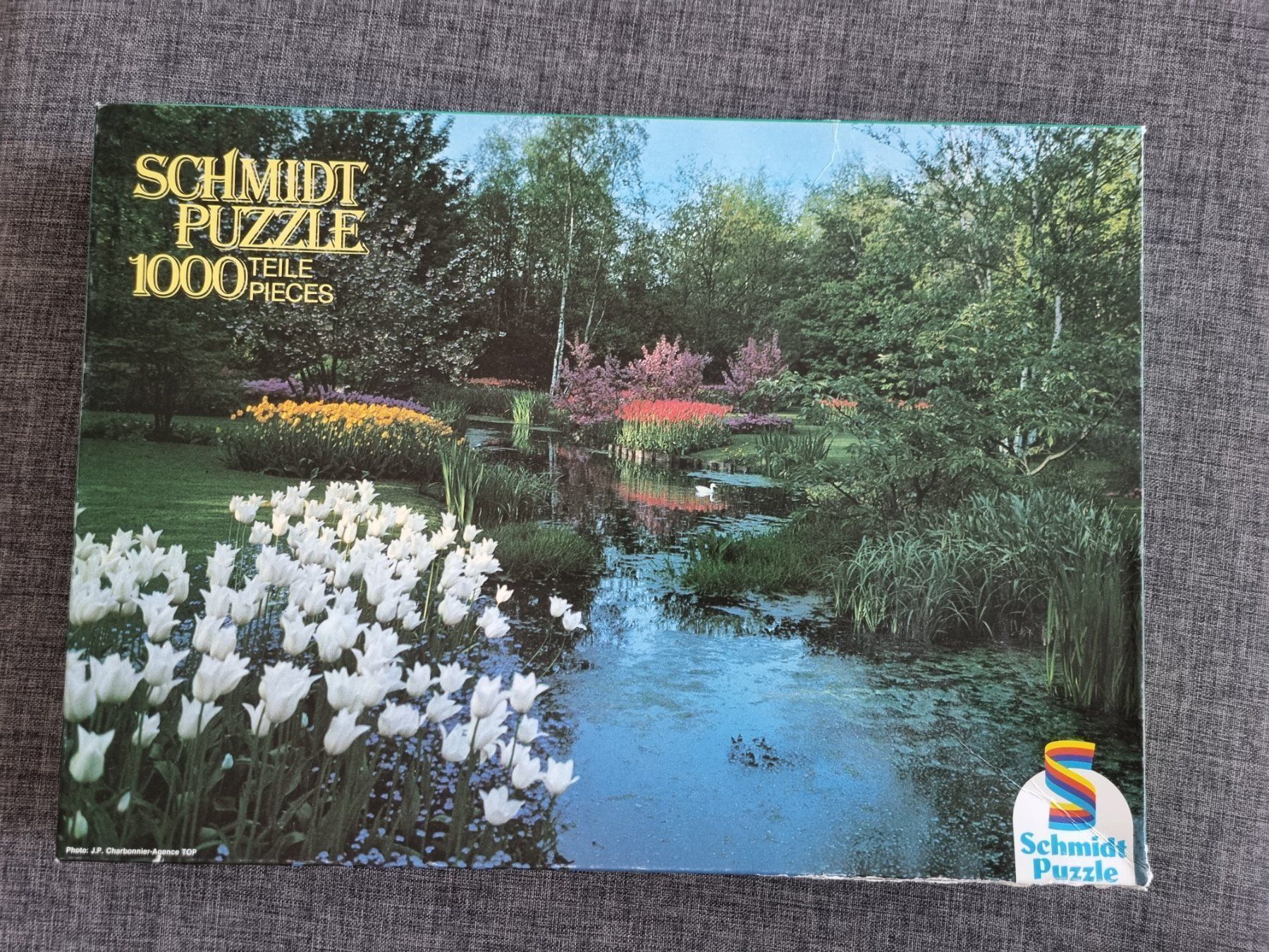 Puzzle: Puzzle Blumengarten (1000-teilig) – Usato da Gams venduto da federli29 2