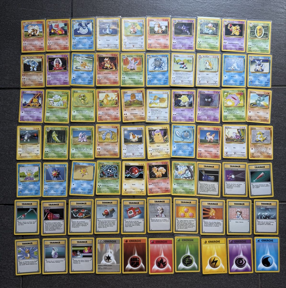 Pokémon Carte collezionabili: Pokémon Karten Basis Set Common/Uncommen Komplett – Usato da Zürich venduto da cENS0R