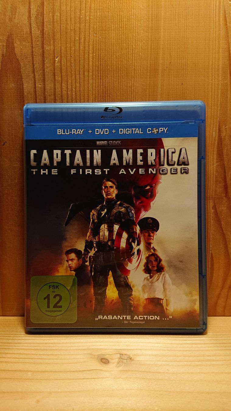 Tutti i DVDs: CAPTAIN AMERICA The First Avenger Blu-Ray – Usato da Wilderswil venduto da Exebub
