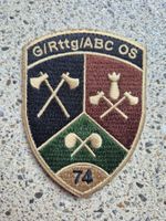 *** Badge G / Rttg / ABC OS 74  mit klett ***